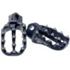 Fastway Pro Moto Billet Evolution Air Black Footpegs -Motorcycle Accessories 22 4 002BKS