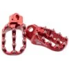 Fastway Pro Moto Billet Evolution Air Red Footpegs Beta -Motorcycle Accessories 22 4 014RDS