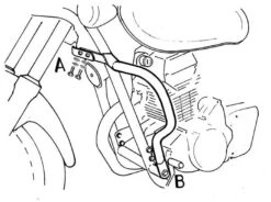 Engine Guard Kawasaki EL 125