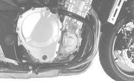 ENGINE PROTECTION BAR BLACK FOR SUZUKI GSF 650 BANDIT ABS (2007-) 3 ENGINE PROTECTION BAR BLACK FOR SUZUKI GSF 650 BANDIT ABS (2007-)