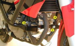 Driving School Protection Bar Front Honda CBR 125 R / Up To 2010