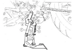 Centre Stand Suzuki DL 1000 V-Strom 2002-2007