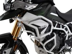 TANKGUARD "RALLY EXTREME" - WHITE FOR TRIUMPH TIGER 850 / 900 RALLY / GT / PRO (2020-) -Motorcycle Accessories 5097605 00 03 1