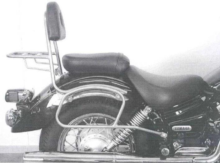 Sissybar No Rear Rack Yamaha XVS 125 Drag Star 3 Sissybar No Rear Rack Yamaha XVS 125 Drag Star
