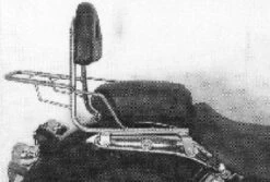 Sissybar No Rear Rack Triumph Bonneville Amerika / Speedmaster / Up To 2010