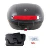 Journey Topcase 50 Black Incl. Universal Mounting Plate -Motorcycle Accessories 610087 00 01