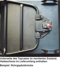 JOURNEY TOP CASE 40 BLACK -Motorcycle Accessories 610088 00 01 2