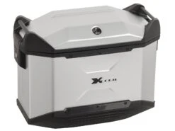 XCEED SIDE CASE 38 LTR. LEFT – SILVER
