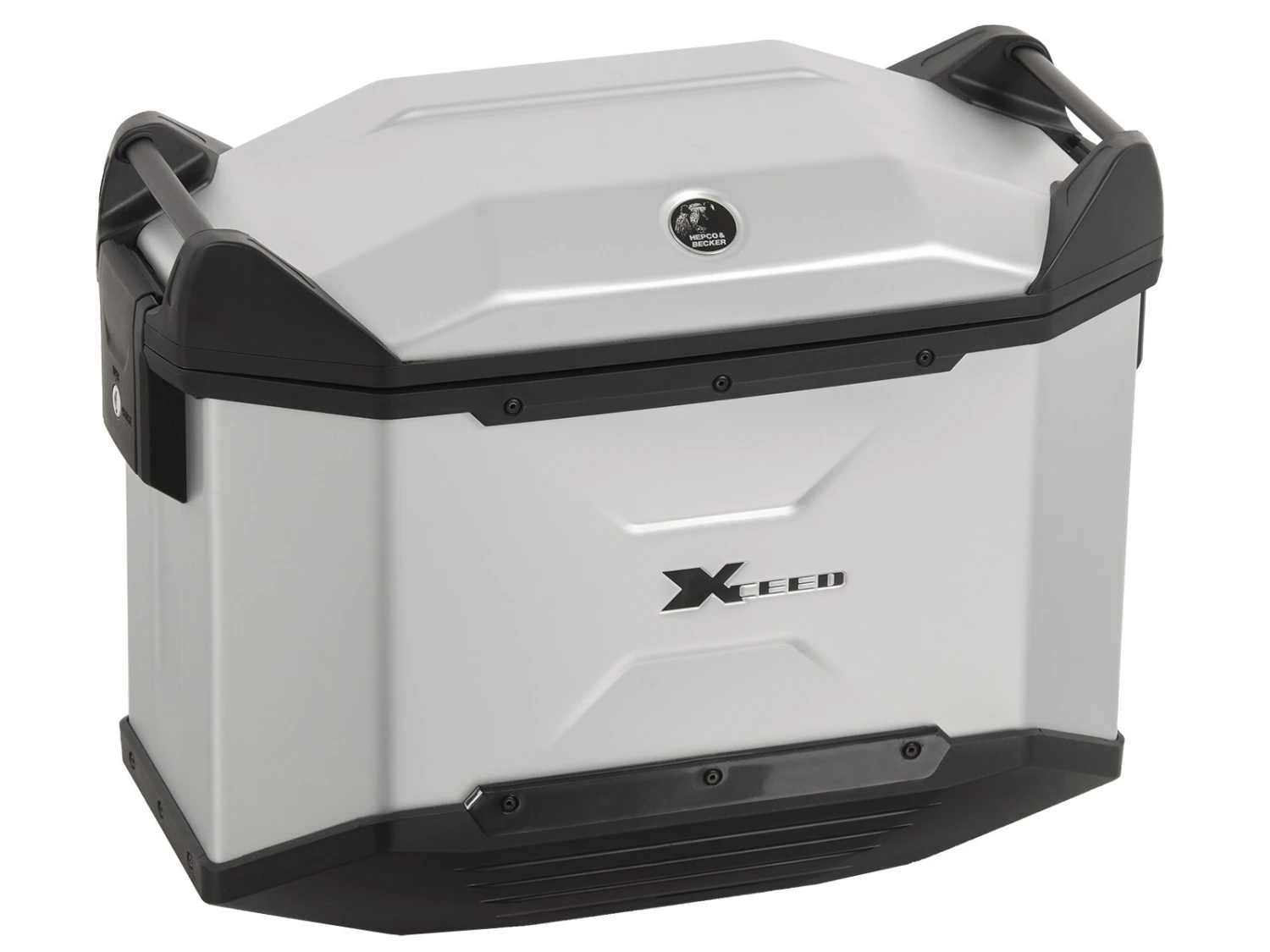 XCEED SIDE CASE 38 LTR. LEFT – SILVER 3 XCEED SIDE CASE 38 LTR. LEFT – SILVER