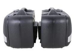 JUNIOR FLASH 40 SILVER SIDE CASE SET LEFT/RIGHT -Motorcycle Accessories 610236 00 09 1