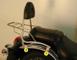 Sissybar With Rear Rack Kawasaki VN 900 Classic / Custom