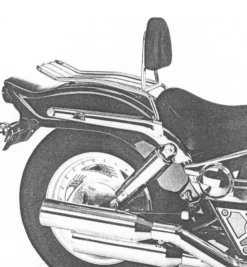Solorack With Backrest Suzuki VZ 800 Marauder