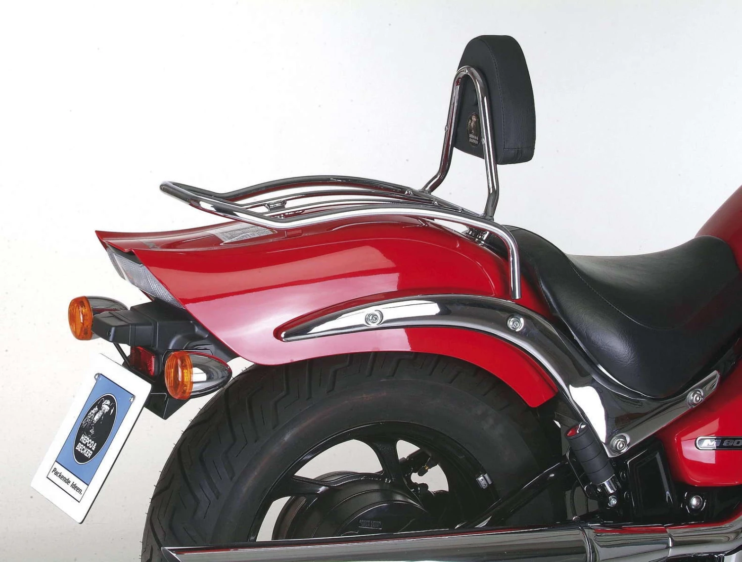 Solorack With Backrest Suzuki M 800 Intruder / Up To 2009 3 Solorack With Backrest Suzuki M 800 Intruder / Up To 2009