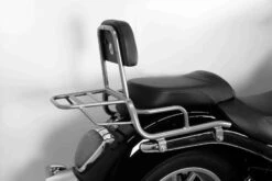 SISSYBAR WITH REAR RACK CHROME FOR SUZUKI C 1800 R INTRUDER (2008-) / C109R (Intruder C1800R) / VLR1800