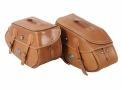 Saddlebags Buffalo Brown For C-Bow Carrier -Motorcycle Accessories 620230 00 08 1
