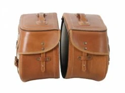 Saddlebags Buffalo Brown For C-Bow Carrier -Motorcycle Accessories 620230 00 08 2