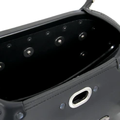 SADDLE BAG SET BUFFALO BIG BLACK FOR TUBE SADDLEBAG CARRIER -Motorcycle Accessories 620240 4