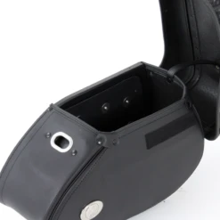 SADDLEBAGS IVORY BLACK FOR SADDLEBAG CARRIER -Motorcycle Accessories 620505 1