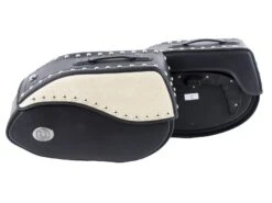 Saddlebags Ivory For C-Bow Carrier -Motorcycle Accessories 620510 1