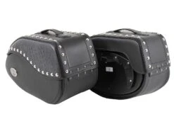 Saddlebags Ivory Black For C-Bow Carrier -Motorcycle Accessories 620515 3