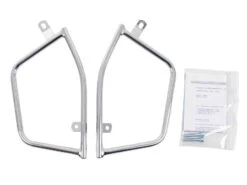 LEATHER BAG HOLDER TUBE-TYPE - CHROME FOR KAWASAKI EL 250 (1994)/EL 252 (1996-2003) -Motorcycle Accessories 625251 00 02 1