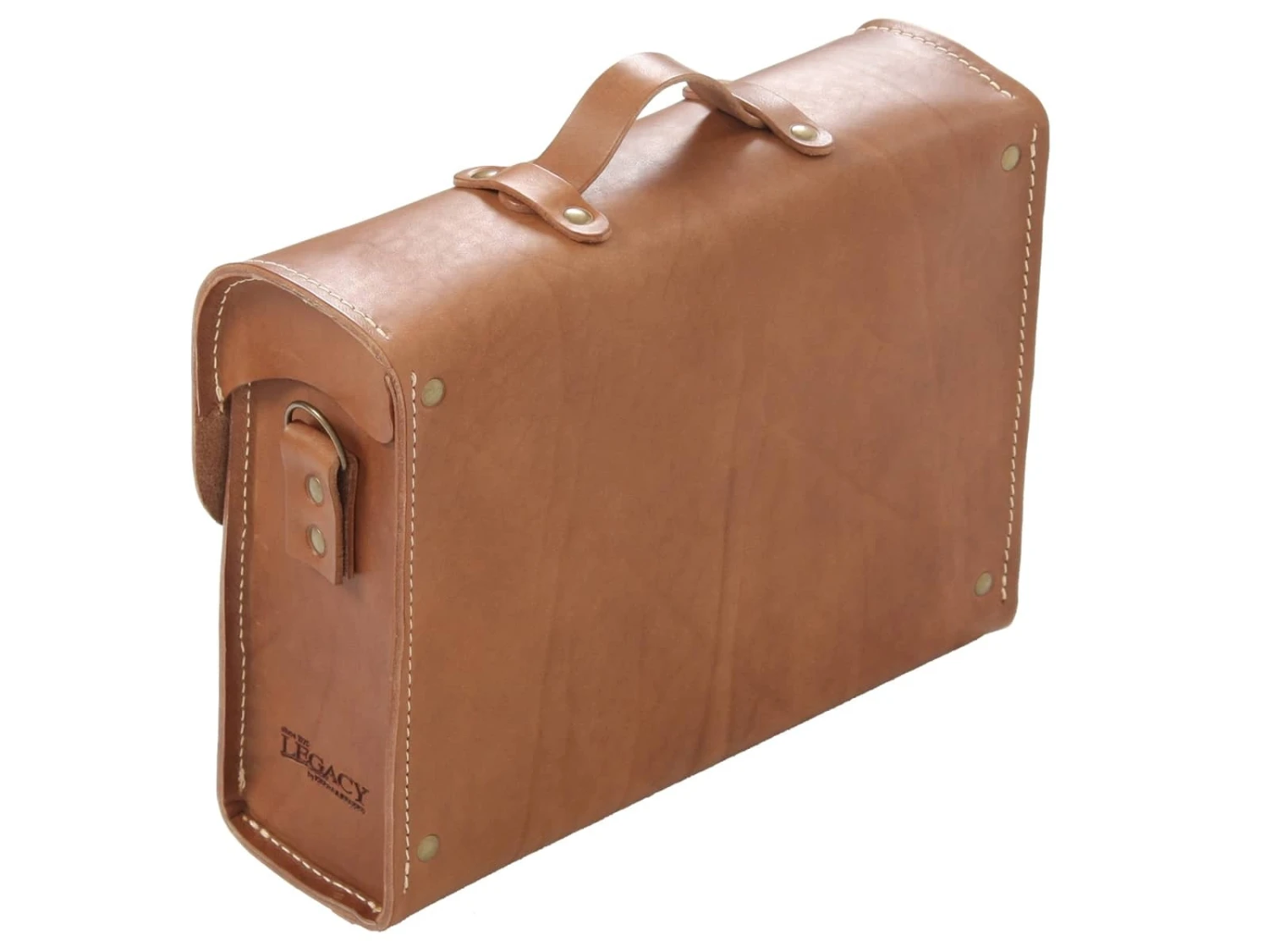 Legacy Leather Briefcase Brown 4 Legacy Leather Briefcase Brown - Image 2