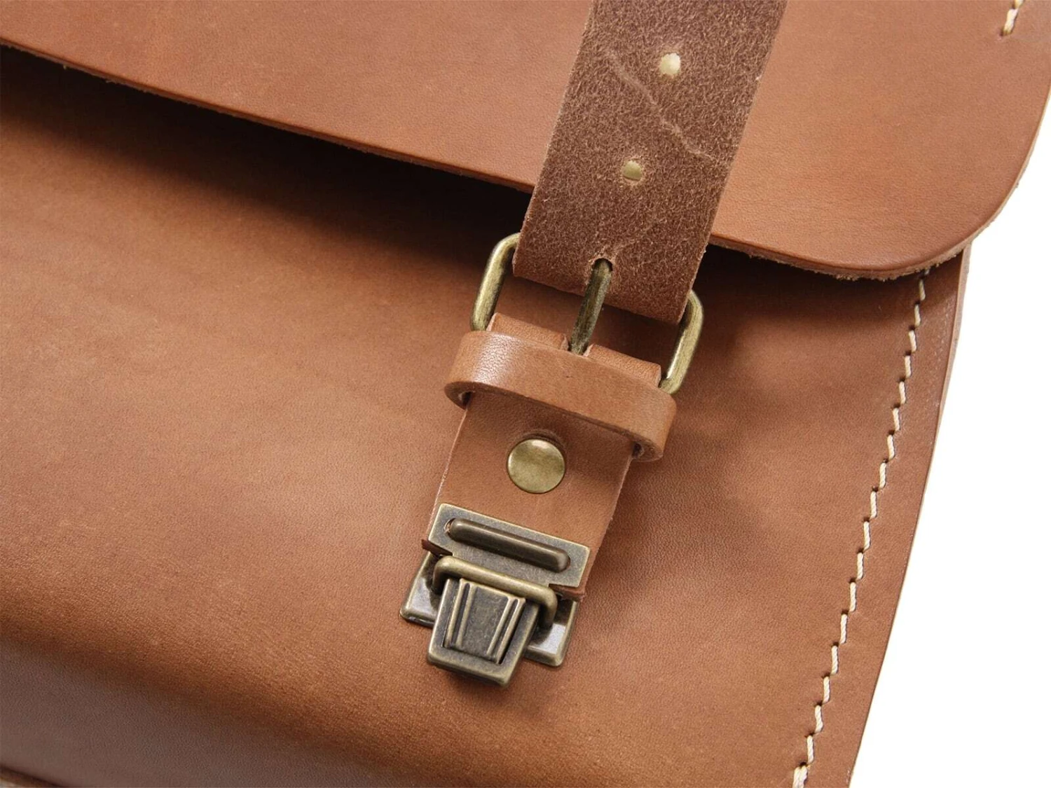 Legacy Leather Briefcase Brown 5 Legacy Leather Briefcase Brown - Image 3