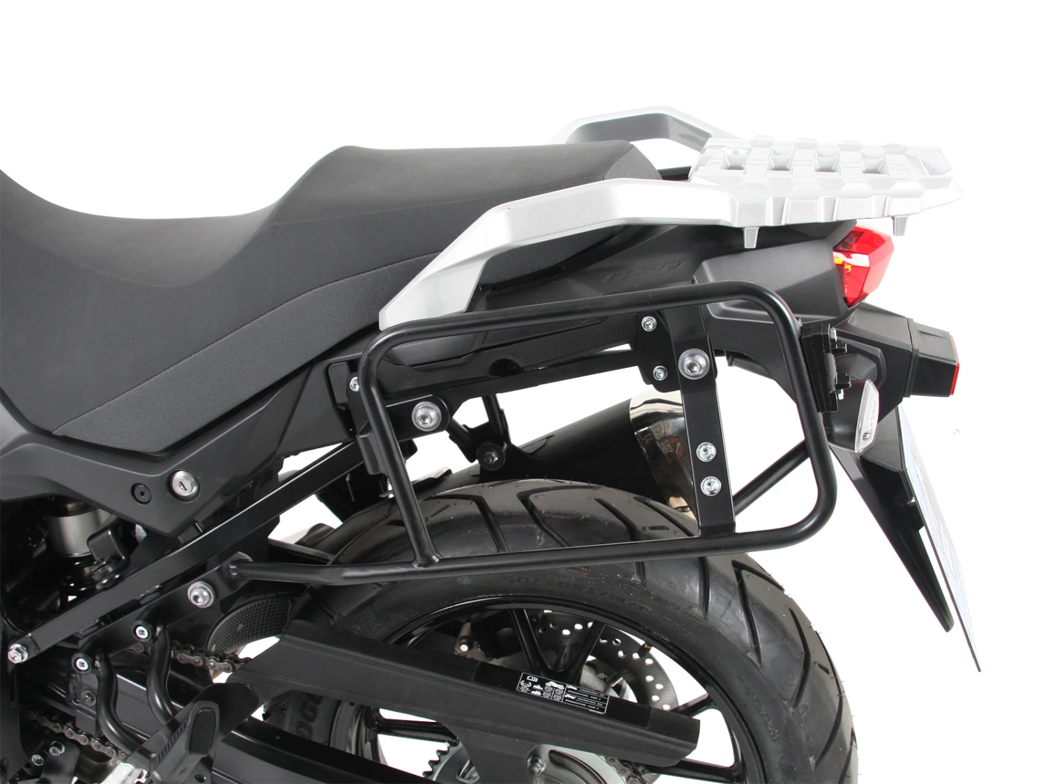 Sidecarrier Lock-it Suzuki V-Strom 650 / XT / 2017 On 3 Sidecarrier Lock-it Suzuki V-Strom 650 / XT / 2017 On