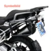 Sidecarrier Lock-it BMW R1200GS 2013 / Adventure 2014 / R1250GS Silver -Motorcycle Accessories 650665 00 09