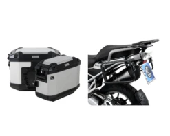 BMW R1200GS 2013 / ADVENTURE 2014 / R1250GS Silver Hard Luggage Package Deal