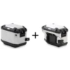 Xplorer Cutout Luggage Set Suzuki DL 650 V-Strom To 2011 SILVER -Motorcycle Accessories 6513515 00 22 00 40