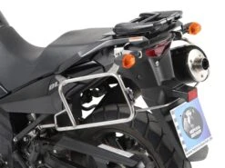 Xplorer Cutout Luggage Set Suzuki DL 650 V-Strom To 2011 SILVER -Motorcycle Accessories 6513515 00 22