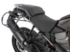 Side Carrier Cutout Black Incl. Xplorer Black Sideboxes For Harley Davidson Pan America (2021-) -Motorcycle Accessories 6517600 00 01 01 40 2