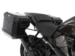 Side Carrier Cutout Black Incl. Xplorer Black Sideboxes For Harley Davidson Pan America (2021-) -Motorcycle Accessories 6517600 00 01 01 40 3