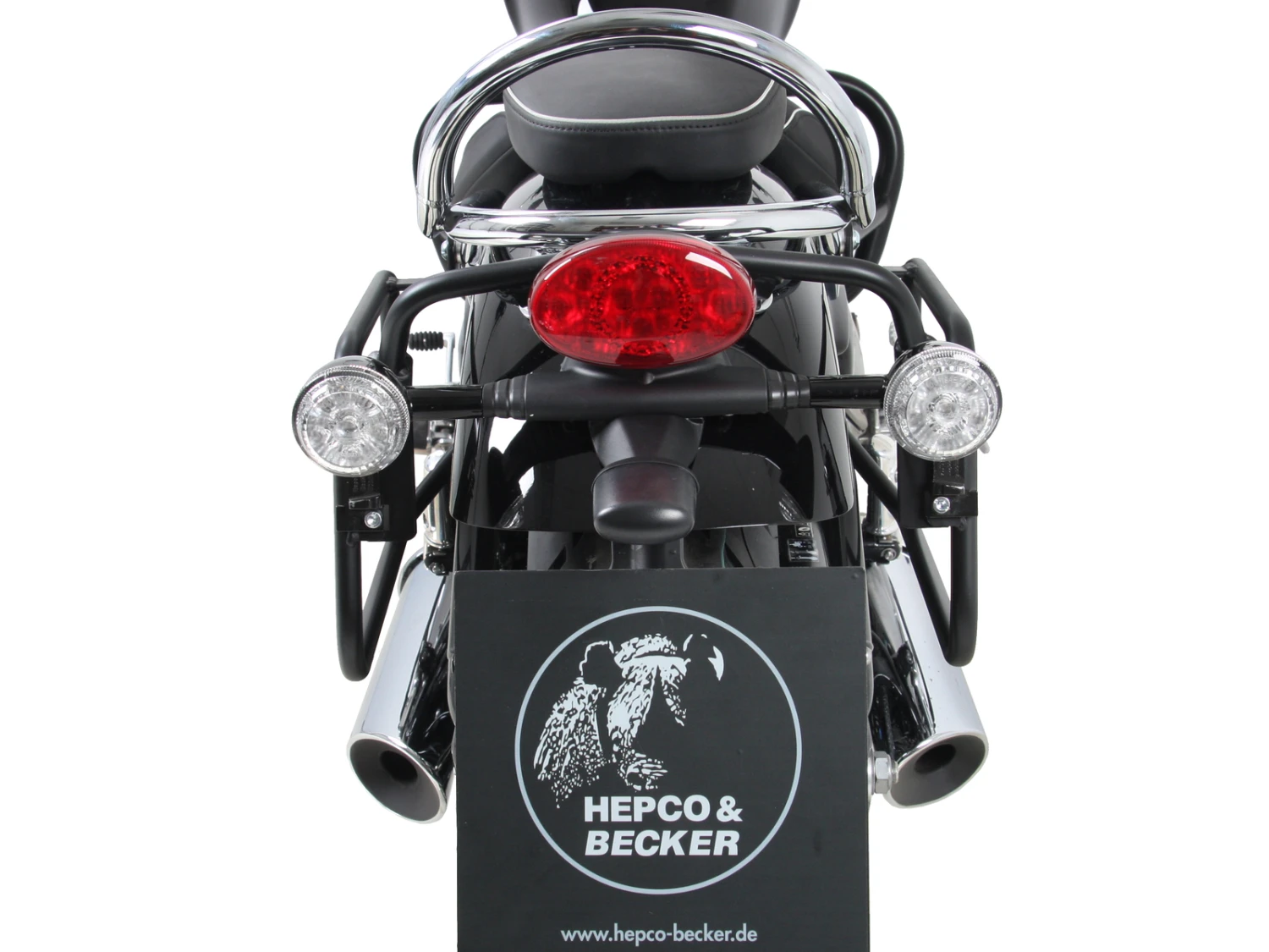 Sidecarrier Permanent Mounted - Black For Triumph Bonneville Speedmaster (2018-) 4 Sidecarrier Permanent Mounted - Black For Triumph Bonneville Speedmaster (2018-) - Image 2