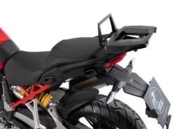 ALURACK TOPCASECARRIER FOR ORIGINAL REAR RACK - BLACK FOR DUCATI MULTISTRADA V4 S (2021-)