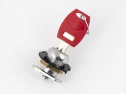 LID LOCK-CYLINDER INCL. 1 KEY FOR HEPCO&BECKER LEATHER BAGS