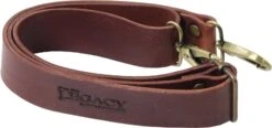 LEGACY SHOULDER STRAP - BROWN LEATHER