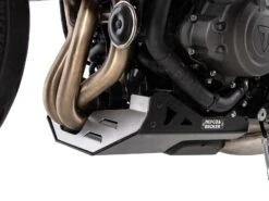 BASH PLATE FOR TRIUMPH TRIDENT 660 (2021-) SILVER/ BLACK