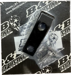 B&B Offroad Bash Plate- Ducati DesertX To Suit Hepco And Becker Crash Bars (Black) -Motorcycle Accessories DU1 1BKBLK 2