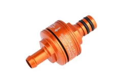 Golan Billet Fuel Filter - Quick Disconnect- Orange