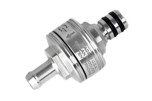 Golan Billet Fuel Filter - Quick Disconnect 3 Golan Billet Fuel Filter - Quick Disconnect