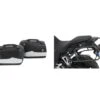 Honda CB 500 X Sidecarrier And Junior Flash Silver Luggage Package Deal -Motorcycle Accessories H500Xpannier jflashs
