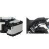 Honda CB 500 X Sidecarrier And Xplorer Silver Luggage Package Deal -Motorcycle Accessories H500Xpannier xplorers