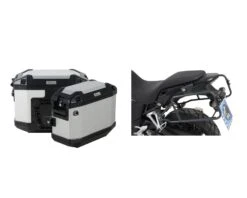 Honda CB 500 X Sidecarrier And Xplorer Silver Luggage Package Deal