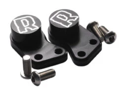 ROTTWEILER PERFORMANCE QUICK FLIP MIRRORS & MOUNTS (ARROW COMPLETE KIT) -Motorcycle Accessories QF MM ARROW BLK 4