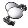 ROTTWEILER PERFORMANCE QUICK FLIP MIRROR MOUNTS (HINDSIGHT COMPLETE KIT) -Motorcycle Accessories QF MM HINDSIGHT BLK