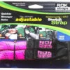 Motorcycle Adjustable Rok Strap Pink/ Black (Pair) -Motorcycle Accessories ROK 00015