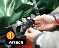 Pack Adjustable Stretch Rok Strap Black With A Blue / Green Twist (Pair) 6 Pack Adjustable Stretch Rok Strap Black With A Blue / Green Twist (Pair) - Image 4