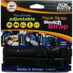Pack Strap Rok Straps- Black Tactical (Pair)
